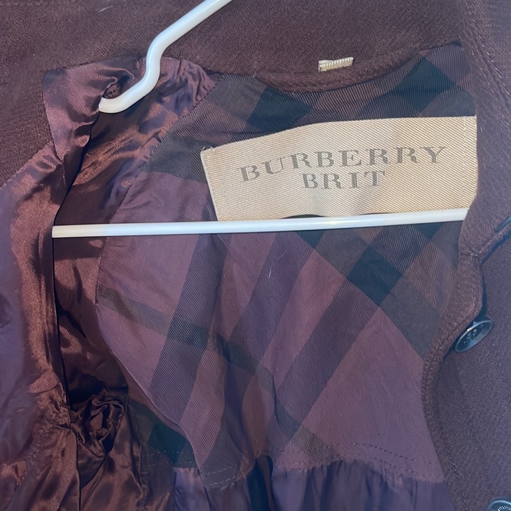 Authentic Burberry Wool Coat - image 7